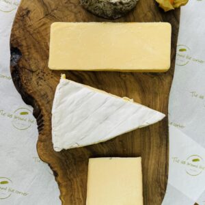 English classic cheese board