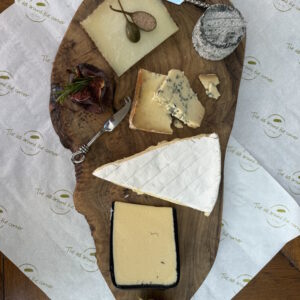 European selection cheese board